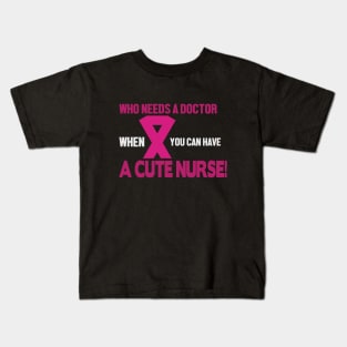 Cute Nurse Kids T-Shirt